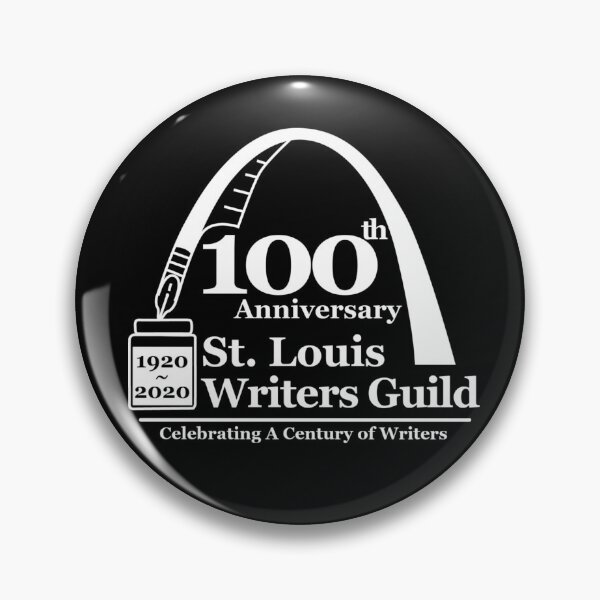 Item preview, St. Louis Writers Guild 100th Anniv - Logo White designed and sold by StLWritersGuild.