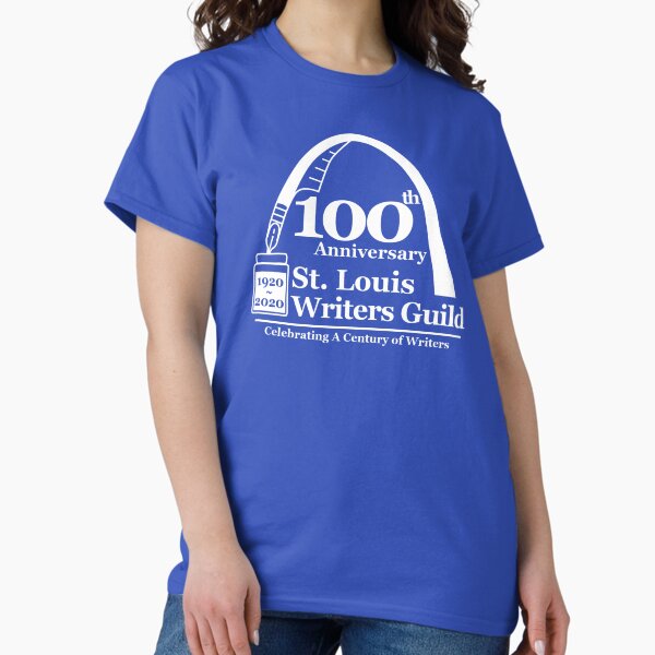 Item preview, St. Louis Writers Guild 100th Anniv - Logo White designed and sold by StLWritersGuild.