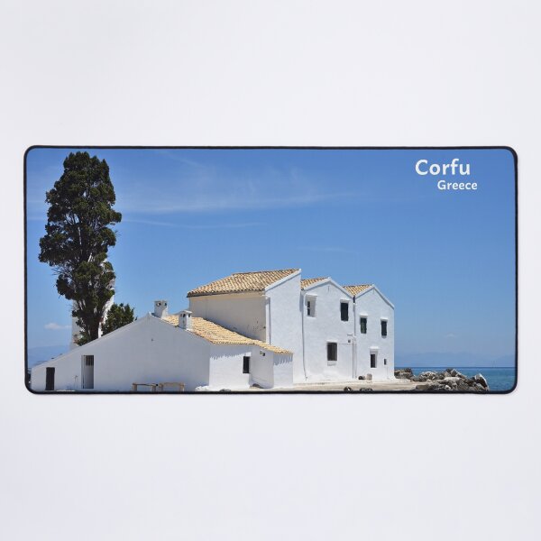 Item preview, Corfu island, Crete, Holy Monastery of Panagia Vlacherna designed and sold by studio838.