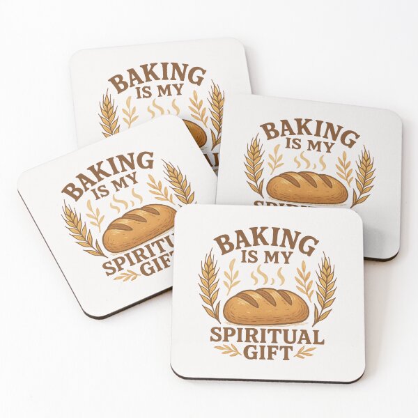 Item preview, Baking Is My Spiritual Gift fresh bread designed and sold by RANDOMNESS.