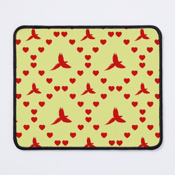 Item preview, Papagei Nahtloses Herzmuster|Cœur de perroquet sans couture|Parrot Seamless Heart Pattern|Pappagallo Modello di cuore senza cuciture designed and sold by TheIconSmith.