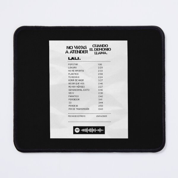 Item preview, LALI NO VAYAS A ATENDER CUANDO EL DEMONIO LLAMA - receipt designed and sold by __iamclair.