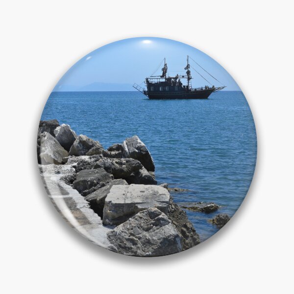 Item preview, Corfu island, Crete, Pirate Galleon boat designed and sold by studio838.