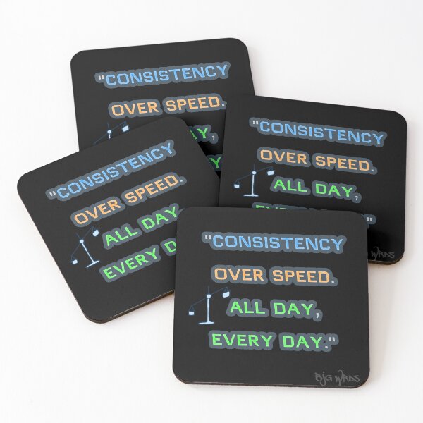 Item preview, "CONSISTENCY ..." Quote 5/08/2025 designed and sold by BJGWRDS.