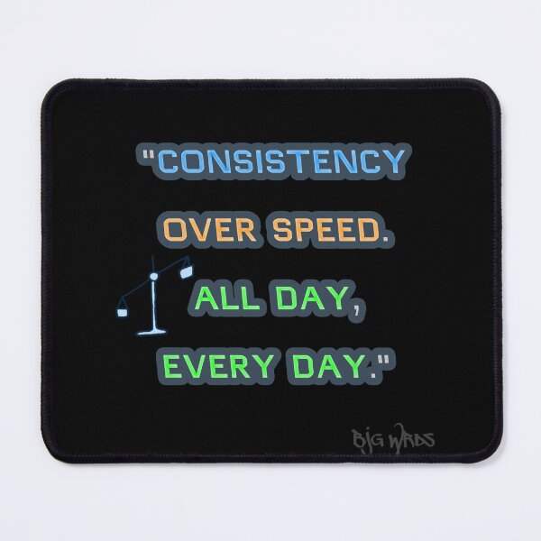 Item preview, "CONSISTENCY ..." Quote 5/08/2025 designed and sold by BJGWRDS.