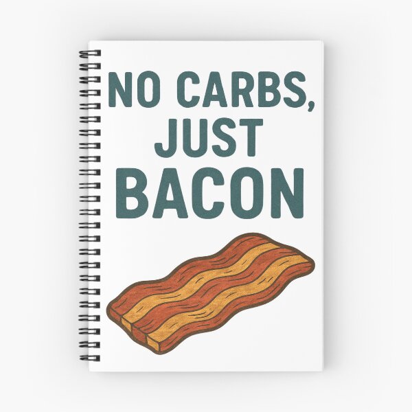 Item preview, No carbs, just bacon designed and sold by dreamlandbuyers.