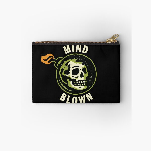 Item preview, Mind Blown Skull Bomb Graphic with Retro Explosion Vibes designed and sold by Victor Shadehorn.