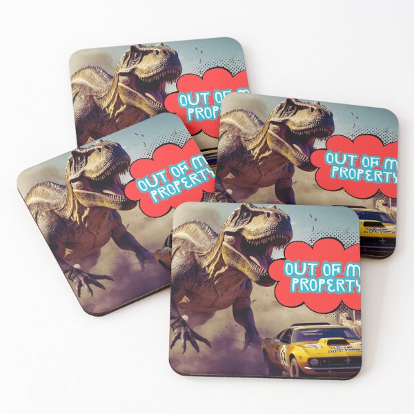 Item preview, Out of My Property – Dino HOA Strikes Again designed and sold by Artitude Studio.