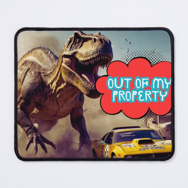 Item preview, Out of My Property – Dino HOA Strikes Again designed and sold by Artitude Studio.
