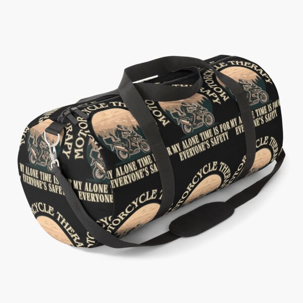 Item preview, Motorcycle Therapy My Alone Time Is For Everyone's Safety designed and sold by KateLeap.