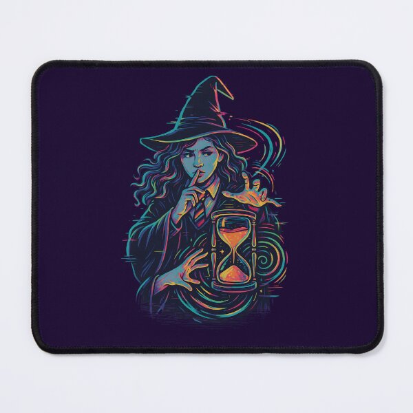 Item preview, Glitchcore Time Mage Design | Time Witch designed and sold by Chaotic Good Mood Designs.