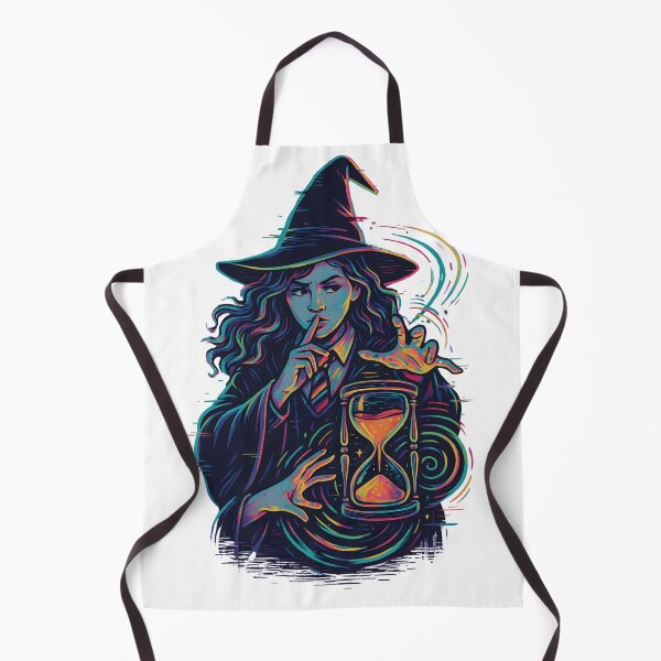 Item preview, Glitchcore Time Mage Design | Time Witch designed and sold by Chaotic Good Mood Designs.