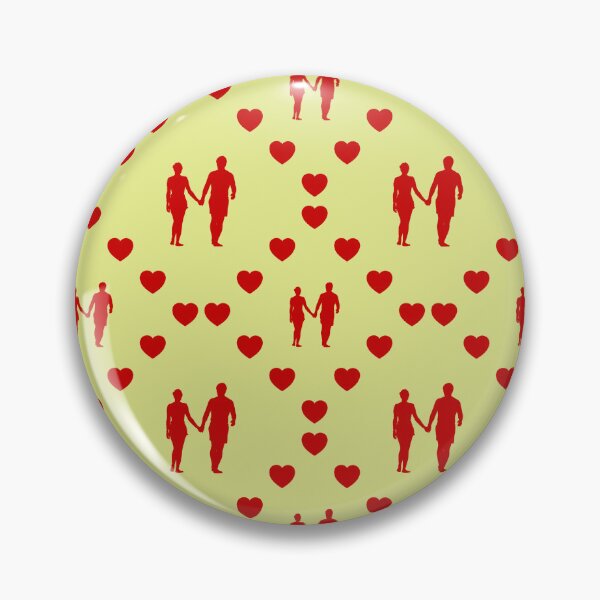 Item preview, Beach Couple Nahtloses Herzmuster|Couple à la plage Motif en forme de cœur sans couture|Beach Couple Seamless Heart Pattern|Coppia da spiaggia Modello a cuore senza cuciture designed and sold by TheIconSmith.