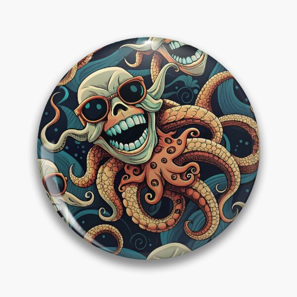 Item preview, OCTOPUS SMILE  SEAMLESS  GRAPHIC  PATTERN  designed and sold by agoraman.