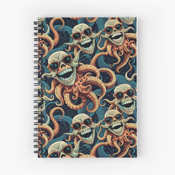 Item preview, OCTOPUS SMILE  SEAMLESS  GRAPHIC  PATTERN  designed and sold by agoraman.