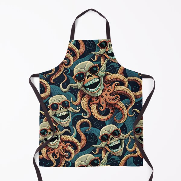 Item preview, OCTOPUS SMILE SEAMLESS GRAPHIC PATTERN designed and sold by agoraman.