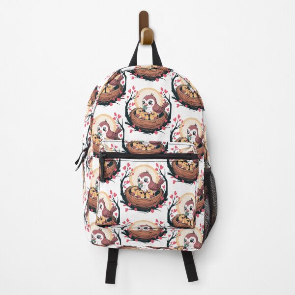 Item preview, Mother Bird Feeding Hungry Chicks in Nest designed and sold by Taans-Creation.