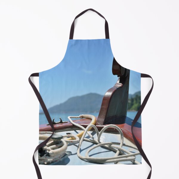 Item preview, Corfu island, Crete, Small boat in the sea designed and sold by studio838.