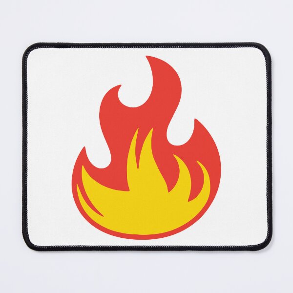 Item preview, Modern Flame Icon – Stylish Fire Symbol for Digital Graphics designed and sold by AtonuHaque.