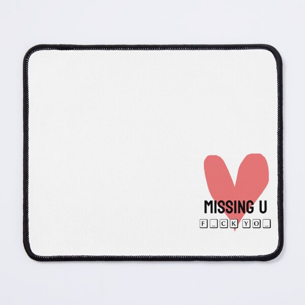 Item preview, Love Heart Missing you FVCK you valentine no box designed and sold by Fridays-Child.