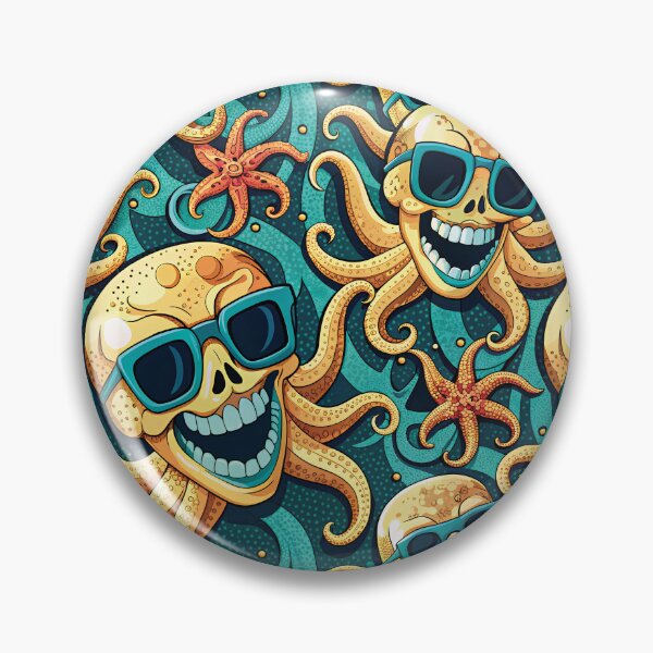 Item preview, OCTOPUS SMILE  SEAMLESS  GRAPHIC  PATTERN  designed and sold by agoraman.