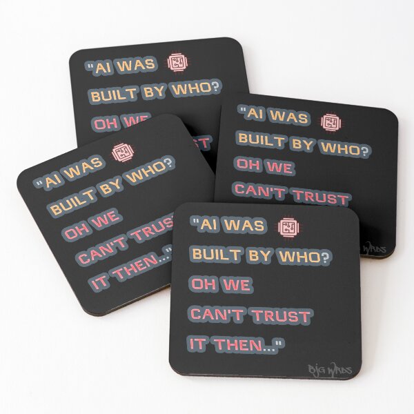 Item preview, "AI WAS ..." Quote 5/09/2025 designed and sold by BJGWRDS.