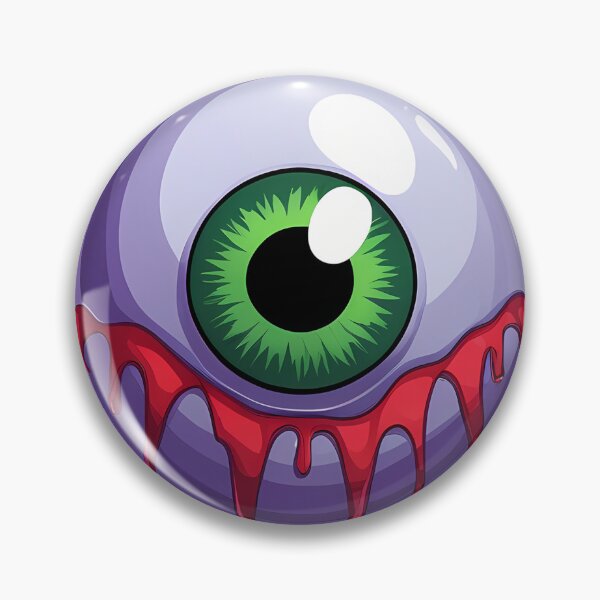 Item preview, Cartoon eyeball on a stick like lollipop spooky-cute style designed and sold by EnigmaVoid.