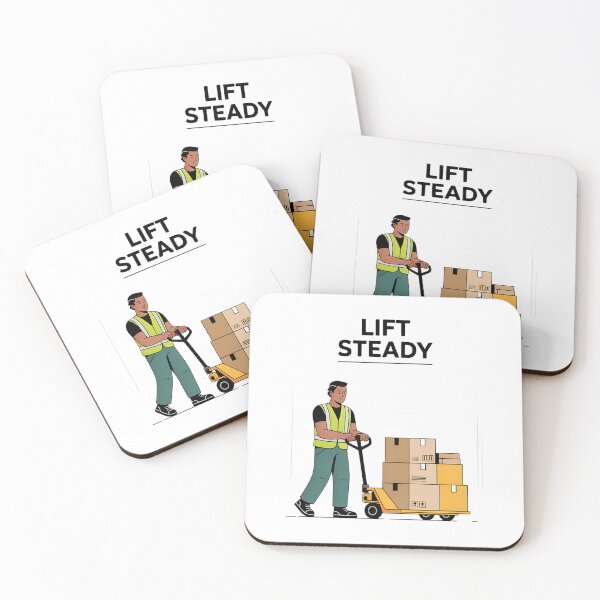 Item preview, Lift Steady Hardworking Warehouse Hero designed and sold by Taans-Creation.