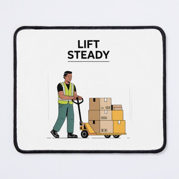 Item preview, Lift Steady Hardworking Warehouse Hero designed and sold by Taans-Creation.
