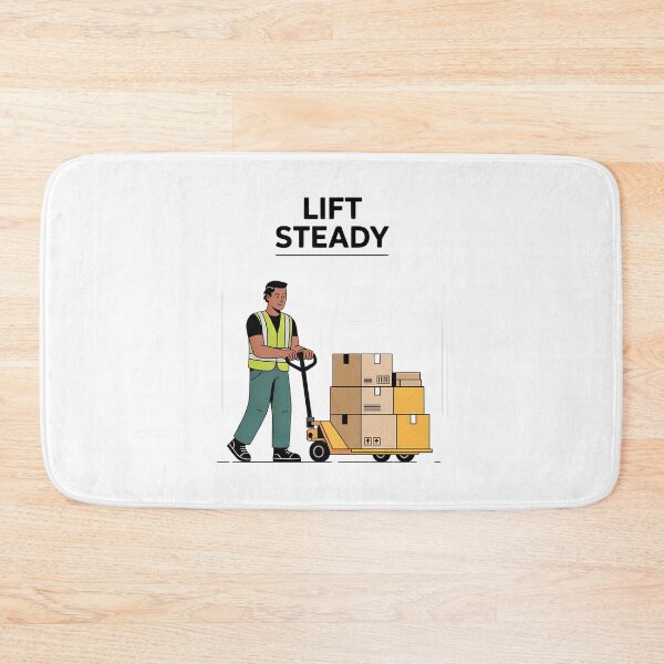 Item preview, Lift Steady Hardworking Warehouse Hero designed and sold by Taans-Creation.