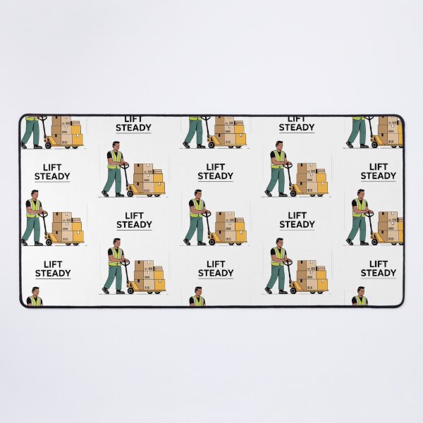 Item preview, Lift Steady Hardworking Warehouse Hero designed and sold by Taans-Creation.