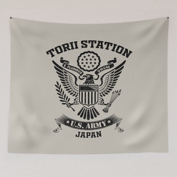 Item preview, Torii Station Japan US Army Base Tribute designed and sold by RayWeberr.