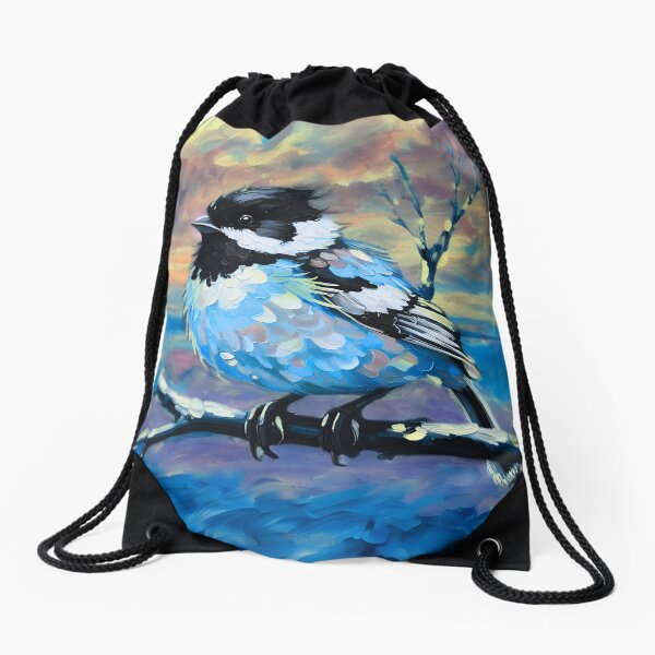 Aperçu de l'œuvre Blue bird digital painting  créée et vendue par clarazen.