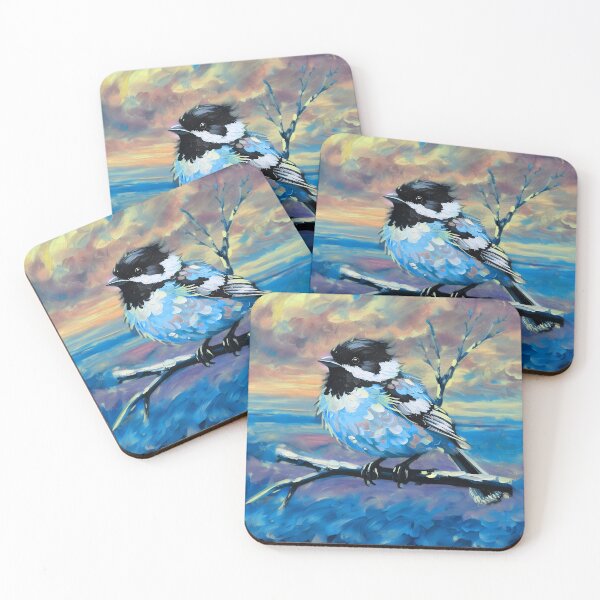 Aperçu de l'œuvre Blue bird digital painting créée et vendue par clarazen.