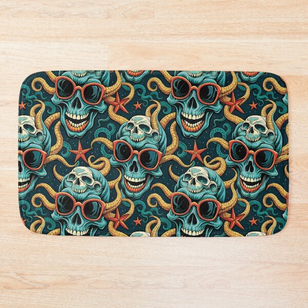 Item preview, OCTOPUS SMILE  SEAMLESS  GRAPHIC  PATTERN  designed and sold by agoraman.