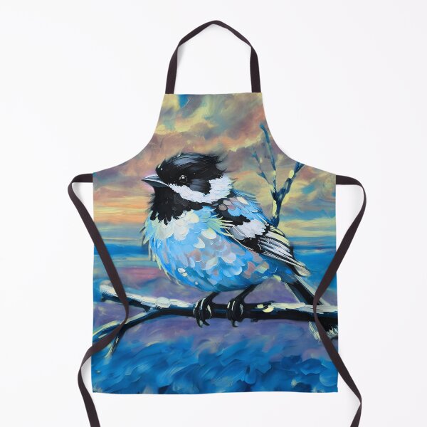 Item preview, Blue bird digital painting designed and sold by clarazen.