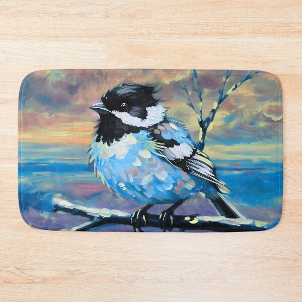 Item preview, Blue bird digital painting designed and sold by clarazen.