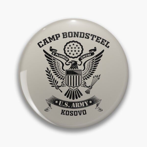 Item preview, Camp Bondsteel Kosovo US Army Base Tribute designed and sold by RayWeberr.