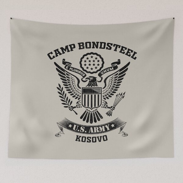 Item preview, Camp Bondsteel Kosovo US Army Base Tribute designed and sold by RayWeberr.