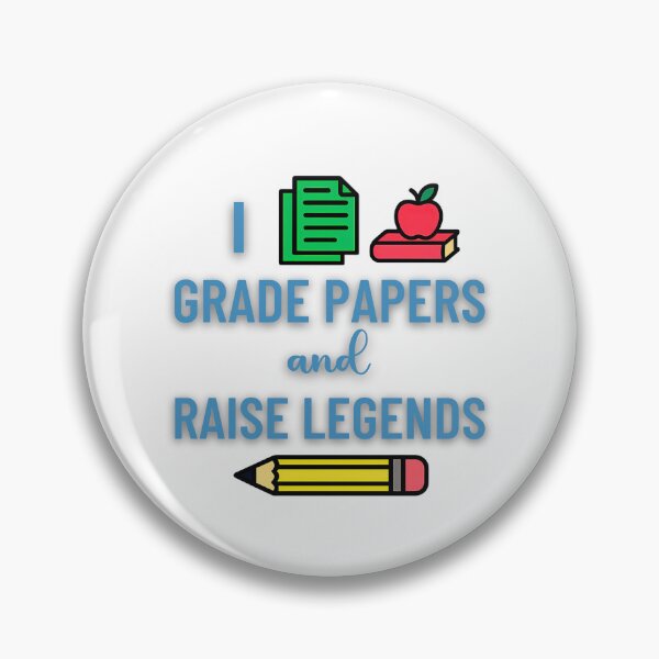 Item preview, I Grade Papers And Raise Legends: Fun And Bold Teacher Dad Art designed and sold by elynne9.