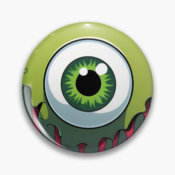 Item preview, Cartoon eyeball on a stick like lollipop spooky-cute style designed and sold by EnigmaVoid.