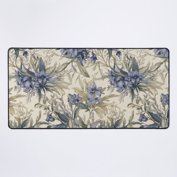 Item preview, Bluebell flower and olive leaves designed and sold by Designbes.