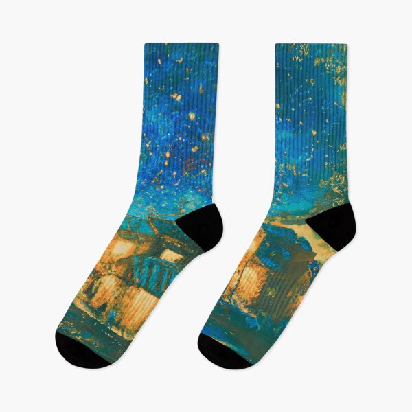 Item preview, A peaceful Starry Night of japanese town view in light color designed and sold by MerryCrown.