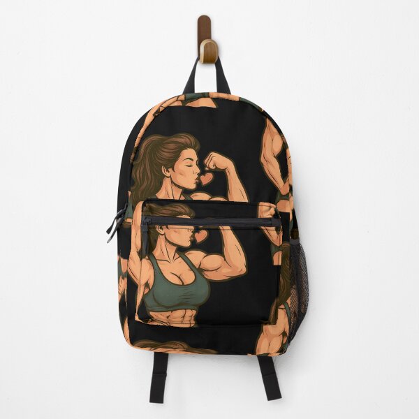 Item preview, Strong Is Beautiful – Fit Woman Flexing with Love designed and sold by Jason123za.