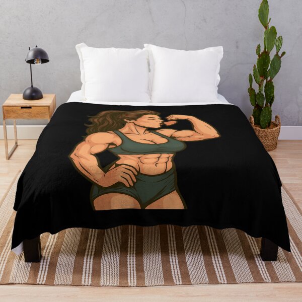 Item preview, Strong Is Beautiful – Fit Woman Flexing with Love designed and sold by Jason123za.