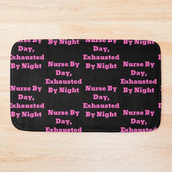 Item preview, Pink Nurse By Day, Exhausted By Night designed and sold by Pawblematic .