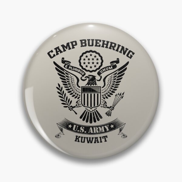 Item preview, Camp Buehring Kuwait US Army Base Tribute designed and sold by RayWeberr.