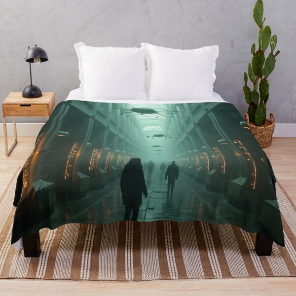 Item preview, The Corridor of the Watchers designed and sold by AlienInkvasion.