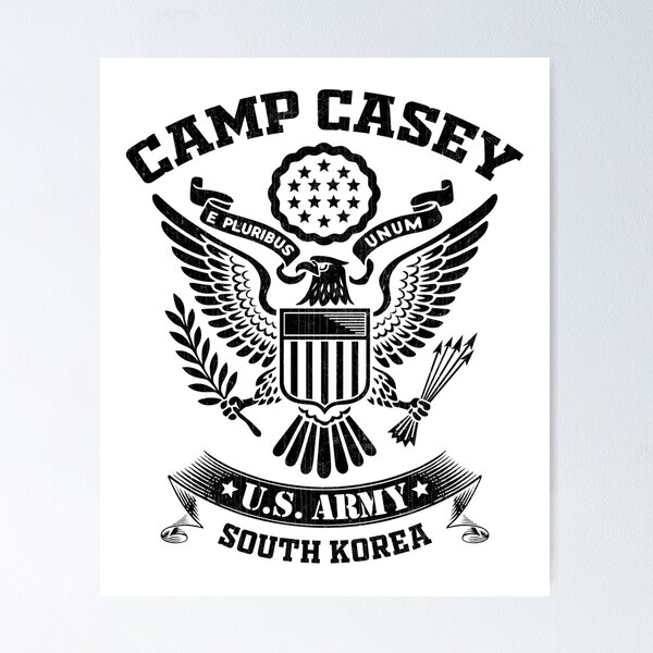Item preview, Camp Casey South Korea US Army Base Tribute designed and sold by RayWeberr.