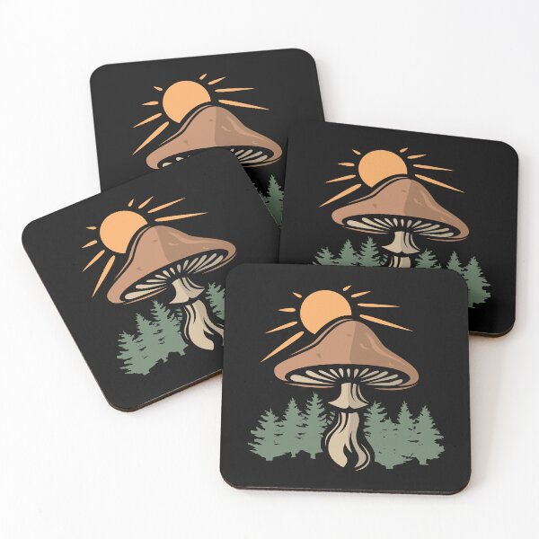 Item preview, Mushrooms in nature - outdoor and forest love designed and sold by AndreMi.